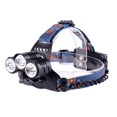 China Increasing Most XML-T6 Powerful LED 5000 Lumens Long Range Head Light Rechargeable Battery Adjustable Led Headlamp For Camping for sale