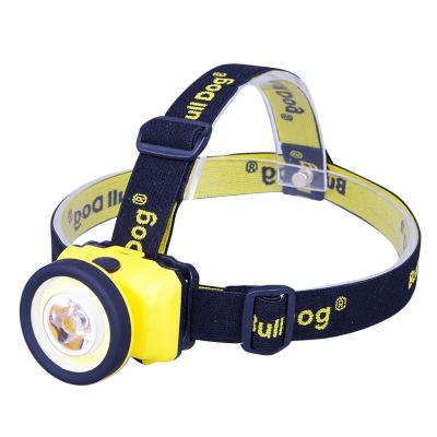 China Super Bright 3w COB Led Battery Operated Chinese Dry Customized ABS Plastic Head Torch Camping Led Headlamps For Hiking for sale