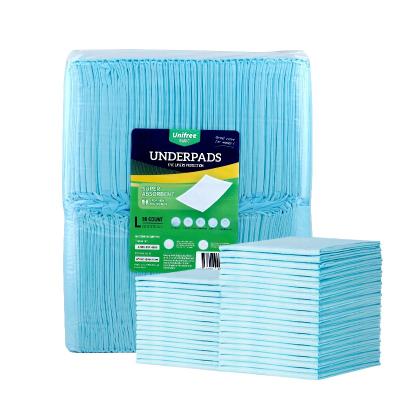 China Hot Selling Adult Daily Cleaning Diapers 60X90cm Adult Underpads For Adult Disposable Pads For Parents for sale