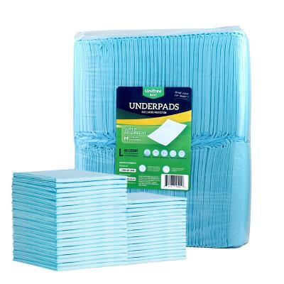 China Adult Daily Cleaning OEM/ODM Customized Incontinence Pads Sanitary Care Under Bed Cushions For Old Man And Woman for sale