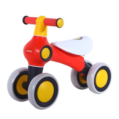 China Balance Bike 4 Wheel Scooter China High Quality Baby Ride On Toy Car 3 In 1baby Tricycle Plastic Balance Push Bike for sale