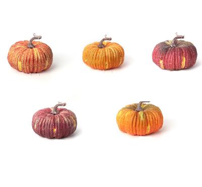 China Durable Customized Various Colors Size High Quality Foam Hollow Polyurethane Carvable Artificial Pumpkins For Sale Decoration Halloween for sale