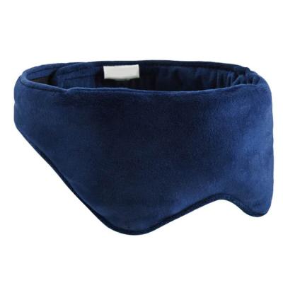 China Soft Minky Minky Factory Wholesale Clay Beads Weighted Eye Mask For Sleep for sale