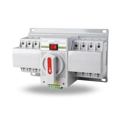 China Automatic Transition Mini Type SUQ2 63A 4 Pole Switch With Fire Fighting Automatic Transfer Switch SUQ2-63A 4P for sale