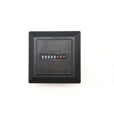 China TIMER Hour Meter HM-1 Timer Black Register Display AC220-240V 50HZ 0-99,999.99H for sale