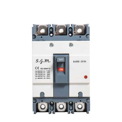 China Magnetic SUBE-203b MCCB Molded Case Circuit Breaker SUBE-203b for sale