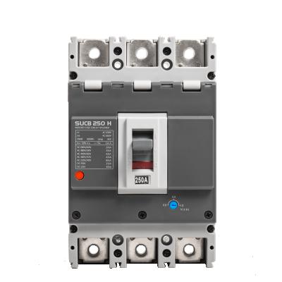 China SUCB-250H 3P Magnetic MCCB Molded Case Circuit Breaker SUCB-250H for sale