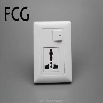 China Wall Sockets Multi PC Security Home Use Safety Fire Proof Pin Socket Multi Sockets for sale