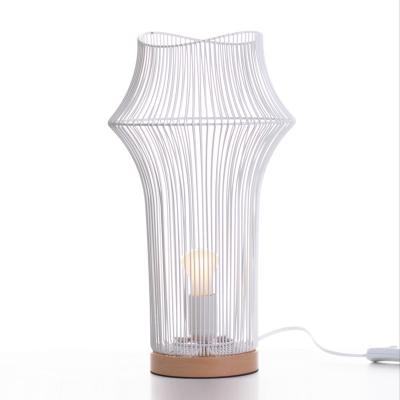 China Best Selling Mediterranean High Lumen Home Decor Night Light Rattan Bamboo Table Lamp for sale