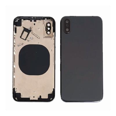 China With CE Back Battery Cover Case Back Door Housing With Keys SIM Card Tray Back Housing Side View For iPhone X XS XR XSMAX 11 11 pro max for sale