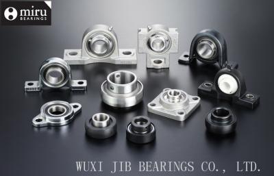 China Miniature Cast Iron / Plastic Mounted Ball Bearings , Pillow Block Ball Bearing Unit for sale