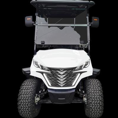 China 2023 New Original Model 8 10 12 Seater Aluminum Frame Golf Carts Lead Acid And 72V Lithium Battery Customized 12inch Electric Carts for sale