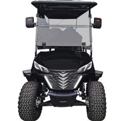 China 4+2 seater 14 inch electric golf cart for sale