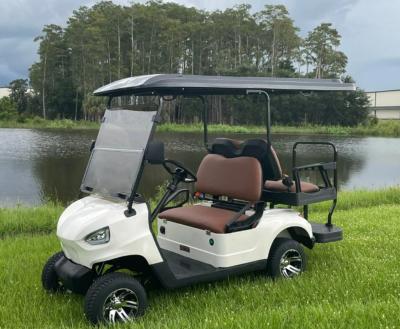 China 2+2 seater classic style club fleet electric cart 10 for sale