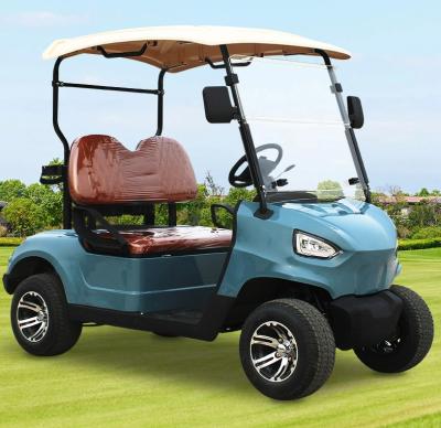 China 2 seater class model lead acid battery electric golf cart aluminum frame 10 for sale