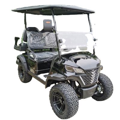 China 2+2 Seater 72V 12 Inch Lithium Battery Electric Golf Cart for sale