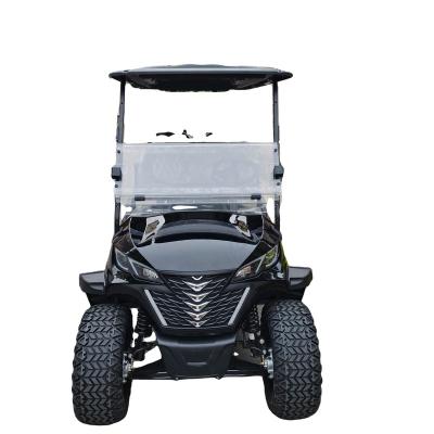 China 2023 New Design Street Legal Lifted Electric Golf Cart 12 Inch Club Car 4 Seater Golf Cart Steel Frame Electric Manufacturer for sale