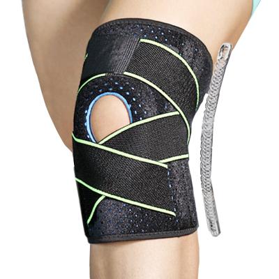 China Supply Breathable Adjustable Universal Knee Support Knee Pads Neoprene Sports Brace Protective Basketball Knee Pad for sale