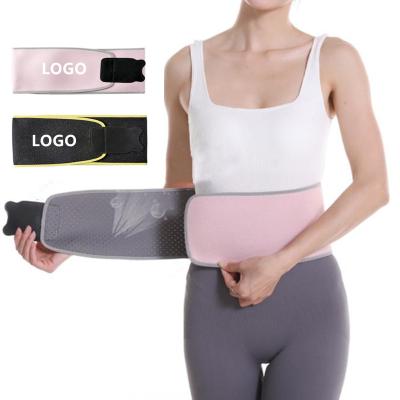 China Wholesale LOGO S M L Yoga Belly Wrap Waist Trainer Adjustable Breathability Comfortable Elastic Custom Waist Training Belts Women Training Belts for sale