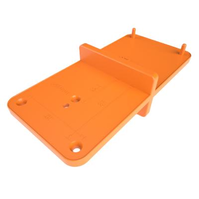 China Door Cabinet Wood Working Plate, Guide Drill Bit, Hinge Hole Opener Template For Door Cabinet Assemble To Place To Assemble Woodworking Punch for sale