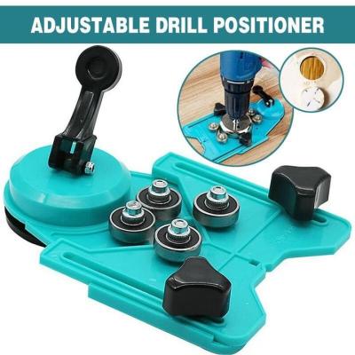 China Multifuncational Adjustable Drill Bit Hole Saw Guide Jig Hole Locat Center Marker Suction Holder Glass Ceramic Tile Drilling Punch Tool for sale