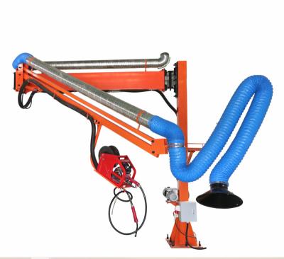 China Machinery Repairs Workshop Single Arm Vacuum Welding Arm Vacuum Welding Machine Support Arm Cantilever Spinning Operation Extraction Space for sale