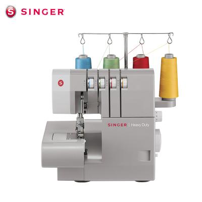 China Hot selling big hook SINGER 14HD854 Singer overlock industrial sewing machine with low price with automatic thread winding for sale