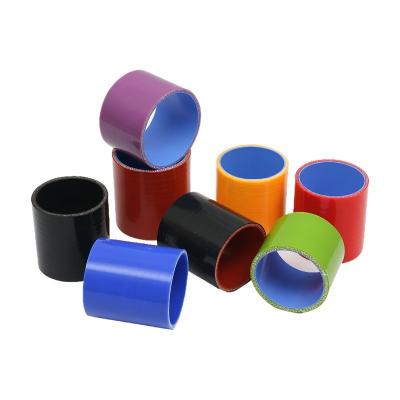 China Silicone+Polyester/Silicone+Aramid High temperature resistance Silicone Straight Coupler Silicone intercooler hose for sale