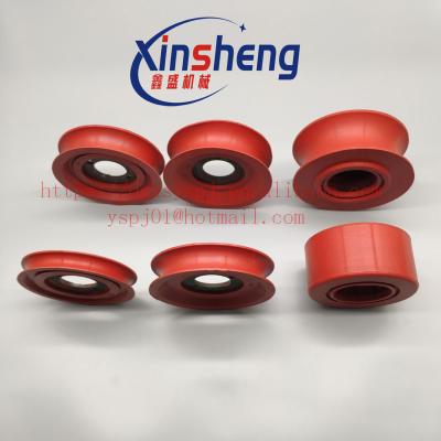 China Factory manufacturer wheel Muller martini parts KOLBUS high quality rubber parts for sale