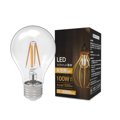 China High Quality Hotel G45 String Dimmable Lighting LED A60 Bulb 6W 10W Led Filament Bulb A60 Lamp for sale