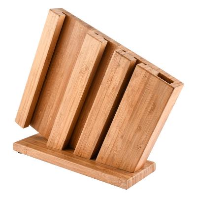 China Disposable Seat Oak Magnetic Knife Suction Shelf Kitchen Household Rack Foldable Kitchen Storage for sale