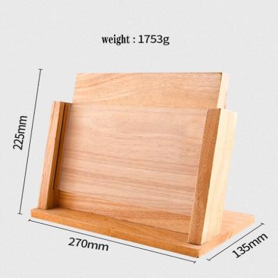 China Viable Modern Kitchen Knife Organizer Holder Bamboo Magnetic Natural Bamboo Magnetic Knife Holder for sale