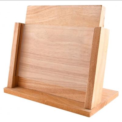 China Kitchen Supplies Multi-Function Magnetic Wooden Knife Holder Stand Magnetic Kitchen Supplies Bamboo for sale