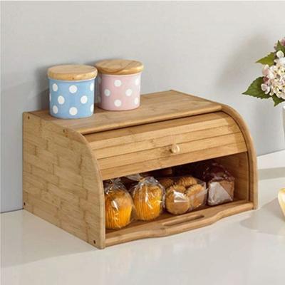 China None Sell Universal Bread Box Wooden Toast Bread Box Wholesale With Lid for sale