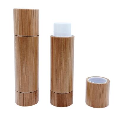 China Eco-friendly Bamboo Cosmetic Bamboo Lipstick Tube Empty Lipstick Tube Lipstick Tube for sale