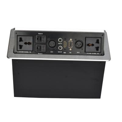 China Concealed Commercial Standard Multimedia Pop Up Furniture Power Distribution Unit for sale