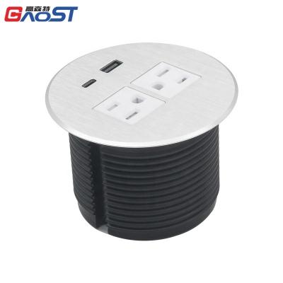 China Convenient Furniture Power Grommet With USB A Type C for sale