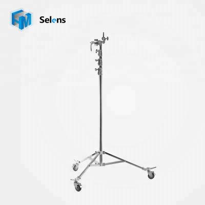 China Selens Hollywood HW-580GW Heavy Duty Heavy Duty Light Stand 580cm Max Loading 30kg For Video for sale