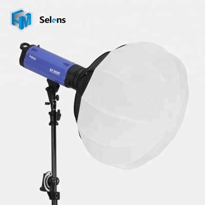 China Aluminum Alloy Selens 65cm Balloon Ball Softbox Bowens Quick Mount for Camera Photo Studio Flash for sale