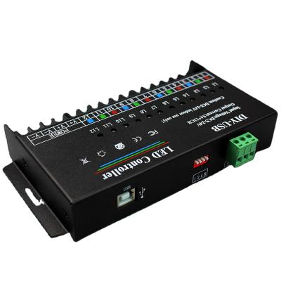 China Rechargeable USB DMX 512 RGB LED Controller for LED Lights for sale