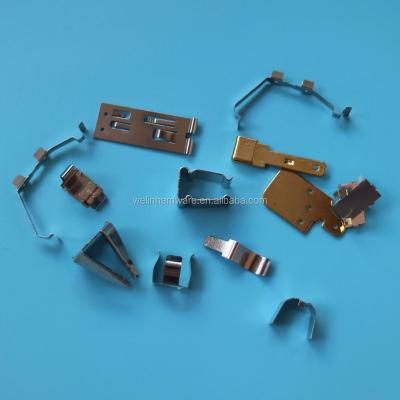 China Telecom Custom Stamping Various Electrical Metal Shrapnel For PCB for sale