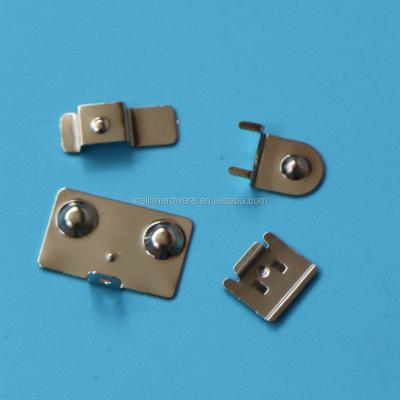 China Telecom Customized Stamping AA Battery Contacts To PCB For Electronics for sale