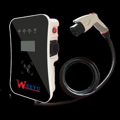 China Weeyu EV Charging Parts Floor Mounted Electric Car Charger Station with OCPP 22kw Fast Charger for sale