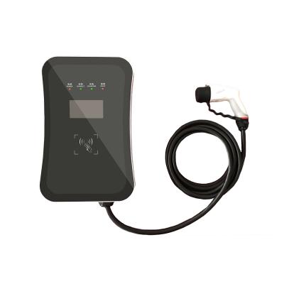 China 16Amp EV Car Battery Charger AC Wallbox EV Charging Stations for Type2 Plug for sale