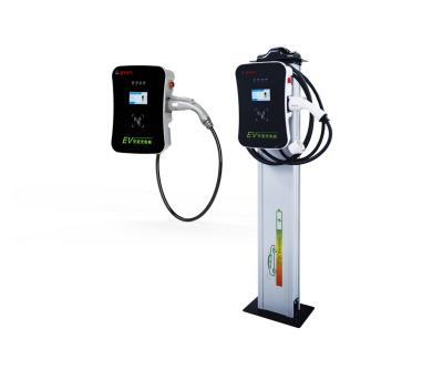 China 3 Phase 22kw 32A Charger Station with Electric Car Charging Cable Wallbox EV Charger with Load Balance Te koop