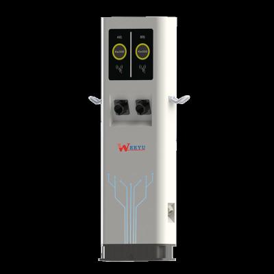 China Weeyu 220v 7kw Integrated EV Charger for Public EV Charging Stations charge zu verkaufen