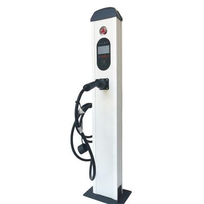 China 7kw AC Integrated EV Charger for Plug-in Electric Vehicles Charging Station zu verkaufen