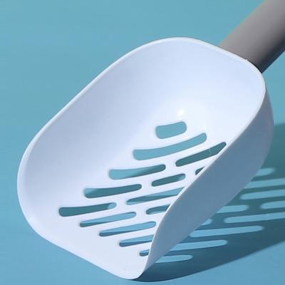 China Suitable For Cats Animals Small Pet Supplies Cat Toilet Essential Cat Litter Scoop, Plastic Cat Litter Shovel With Poop Bags for sale