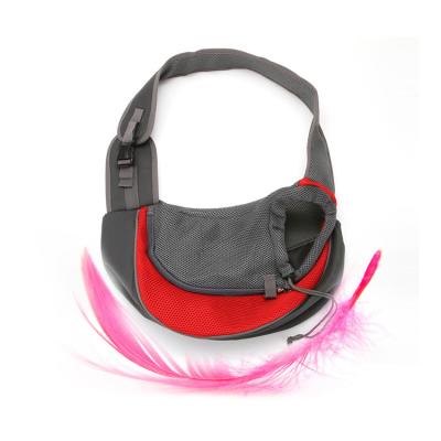 China Cat / Dog Outdoor Travel Pet Carrier Sling Shoulder Bag High Cost Performance for sale