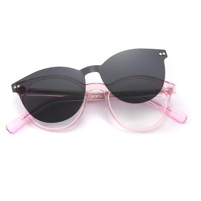 China Factory Supply Fashionable Exquisite Artistic Women's Acetate Sunglasses Optical Frames for sale